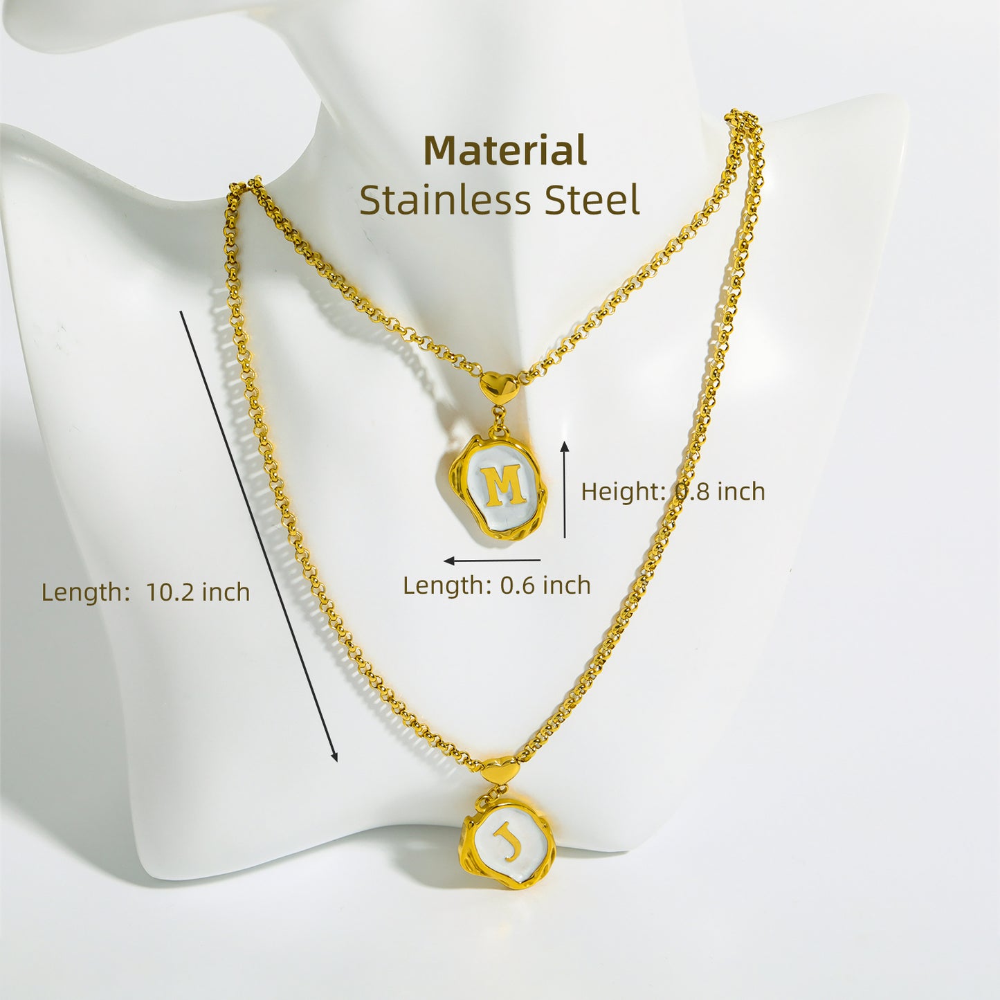 Personalized Initial Necklac