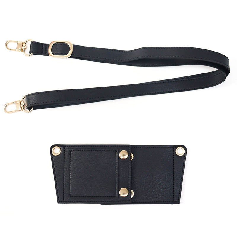 Personalized Water Bottle Holder with Strap, Custom PU Leather Water Bottle Holder