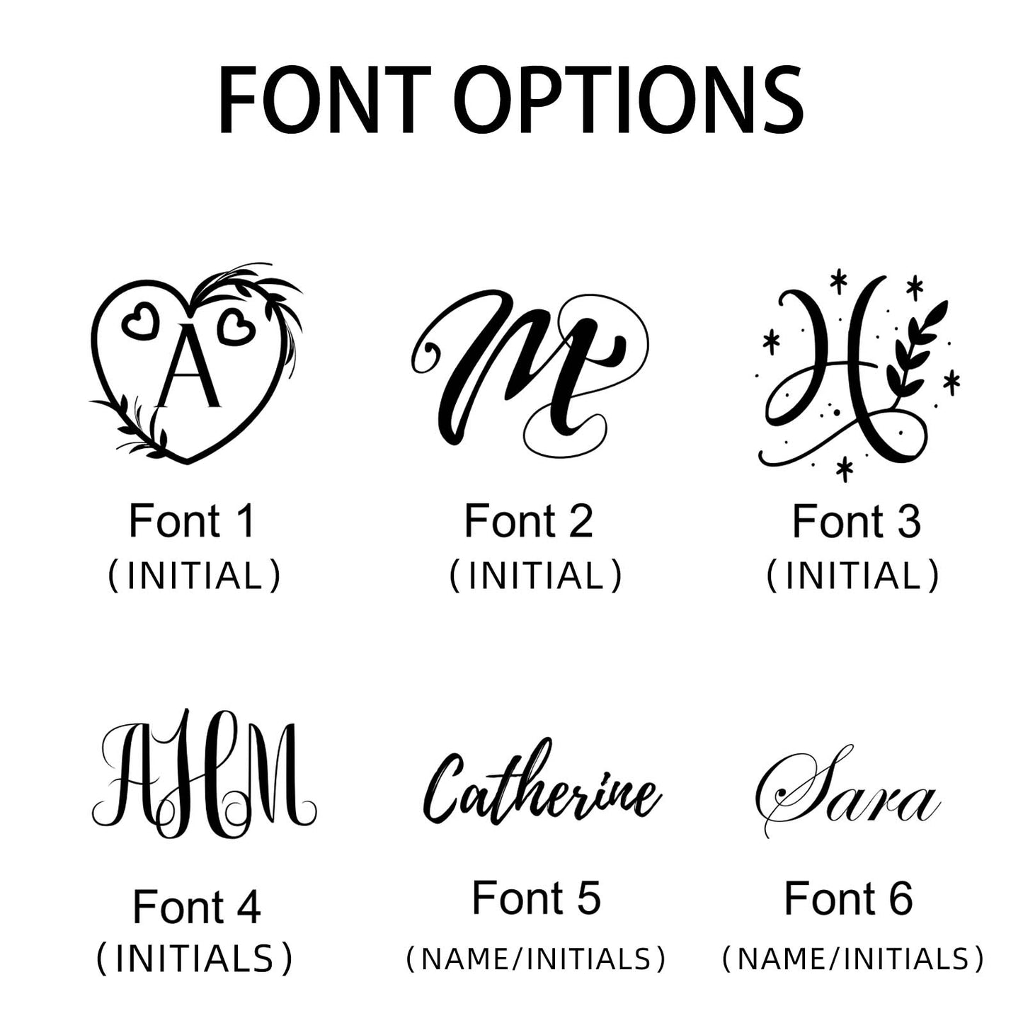 Personalized Heart Hoop Earrings