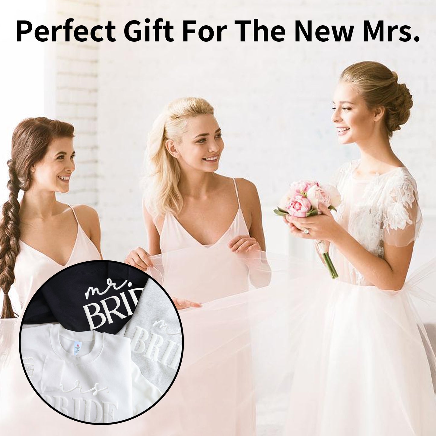 Personalized Bride Sweatshirt