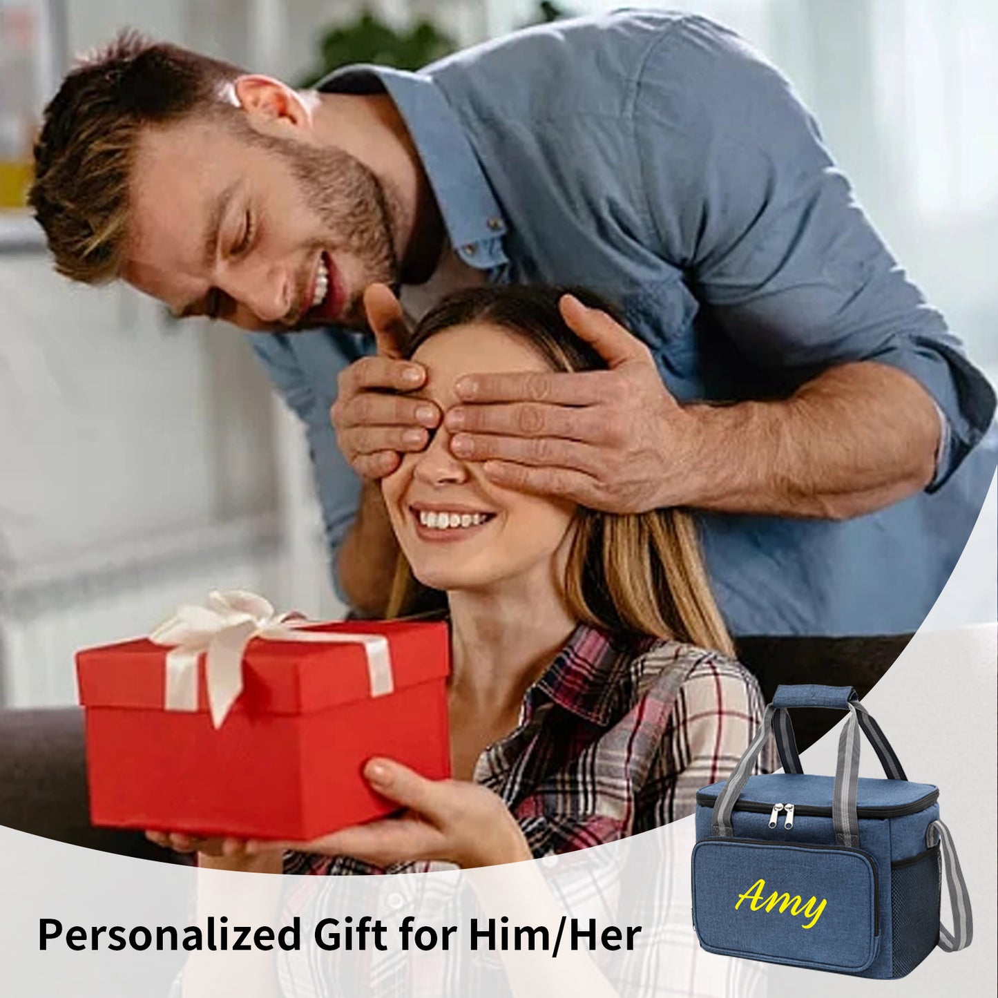 Personalized Lunch Bag Large Lunch Box