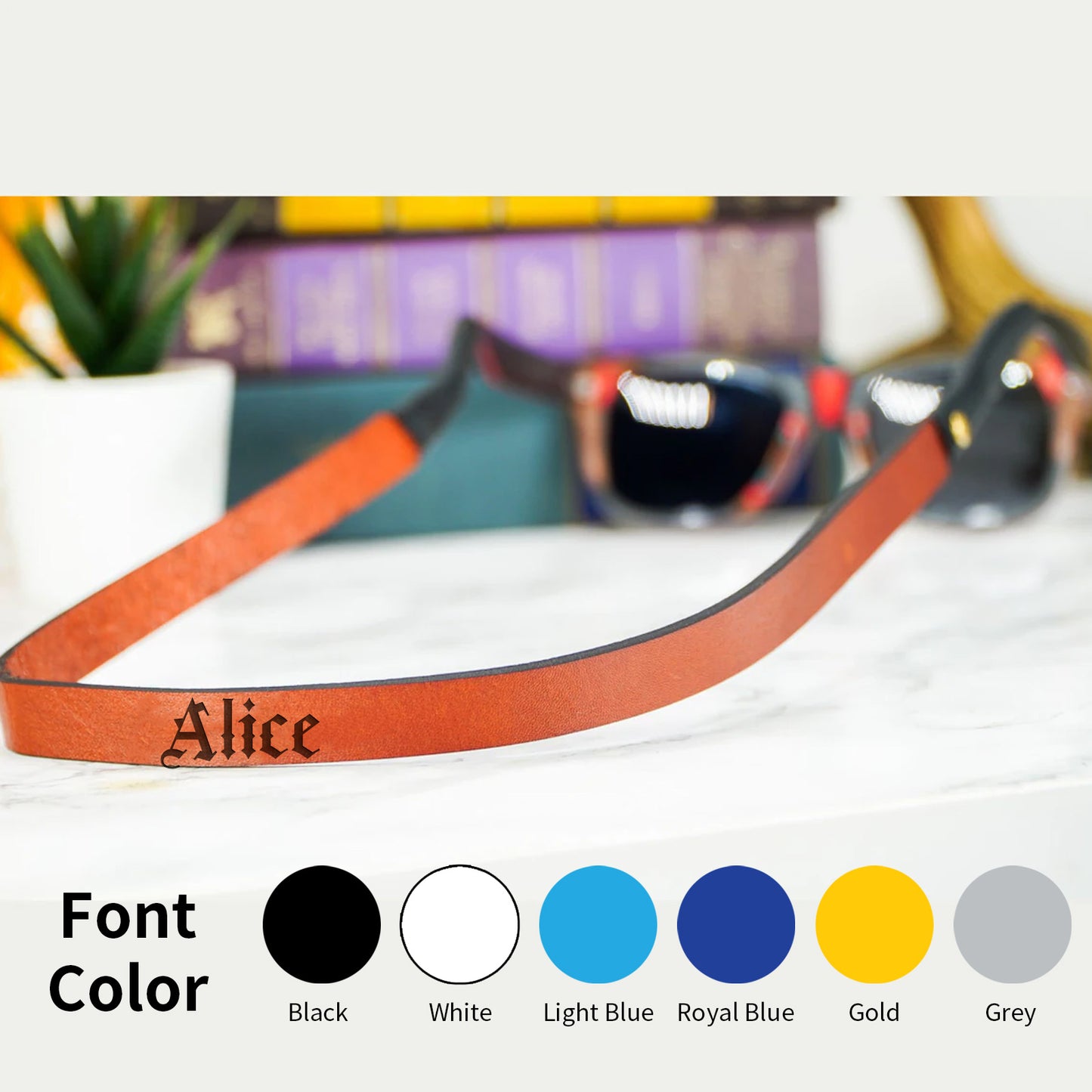 Personalized Color Printed Eyeglass Strap