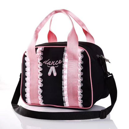 Personalized Girls Dance Ballet Bag, Custom Dance Bag, Large Capacity Fashion Tote Bag