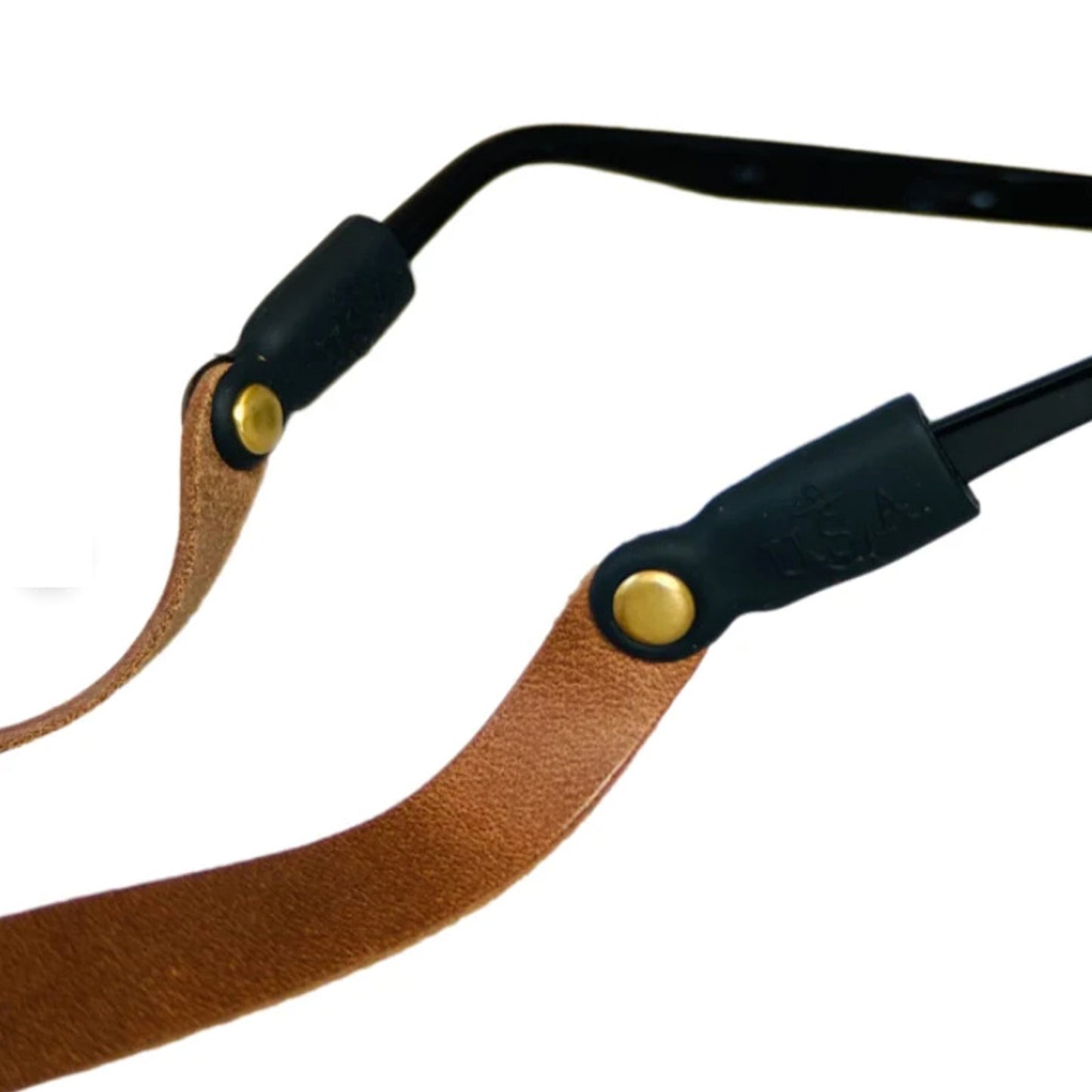 Personalized Monogrammed Genuine Leather Sunglass Strap