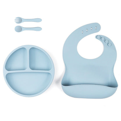 Personalized Silicone Baby Feeding Set