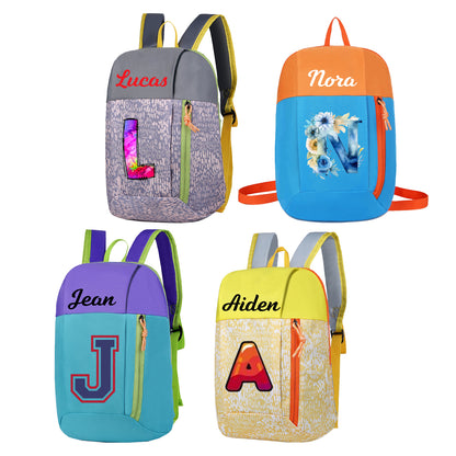 Custom Name School Backpack