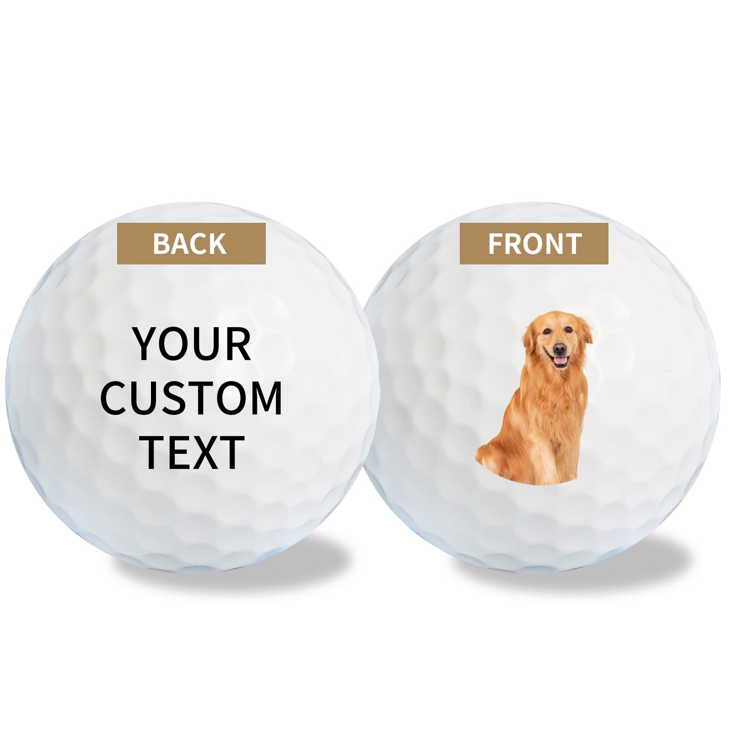 Personalized Golf Ball Gift, Custom Golf Ball, Personalized Text Funny Golf Balls