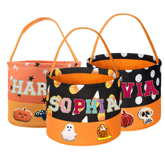 Personalized Halloween Trick or Treat Bags