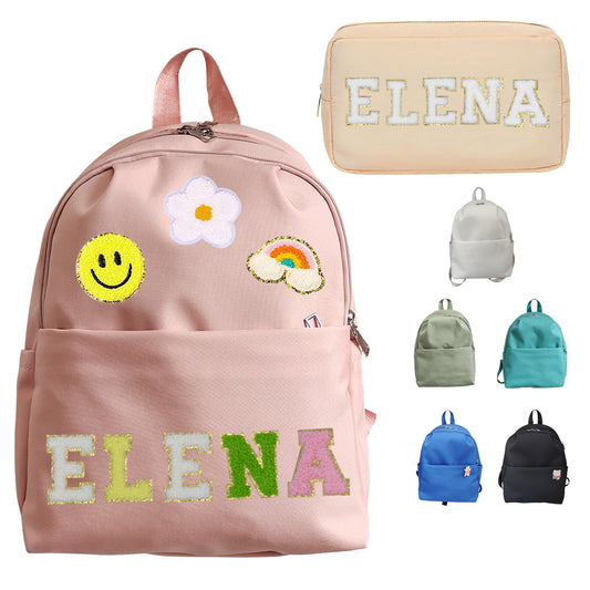 Personalized Backpack with Patches