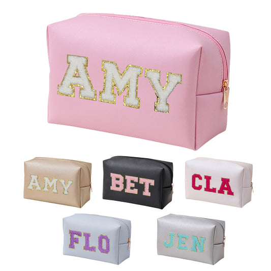 Personalized Preppy Makeup Bag