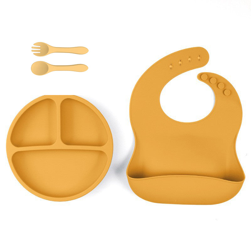 Personalized Silicone Baby Feeding Set