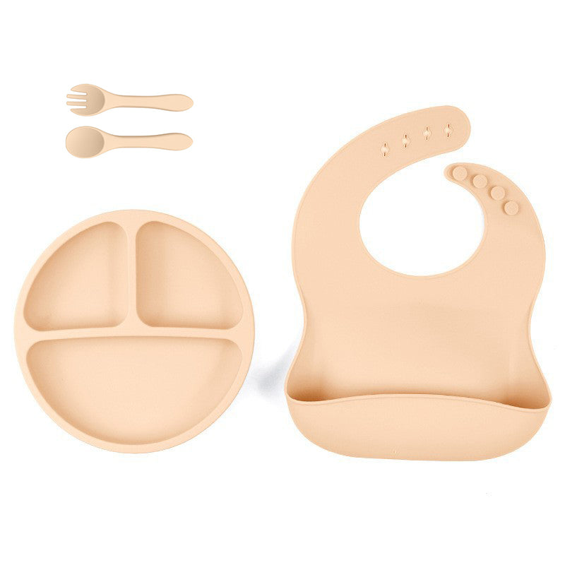 Personalized Silicone Baby Feeding Set