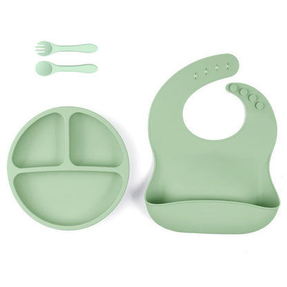 Personalized Silicone Baby Feeding Set