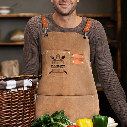 Unisex Custom Canvas Apron