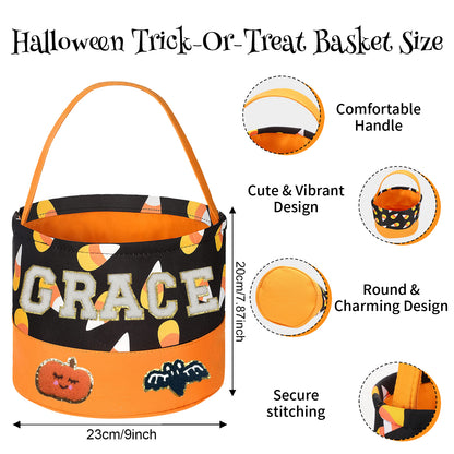 Personalized Halloween Trick or Treat Bags