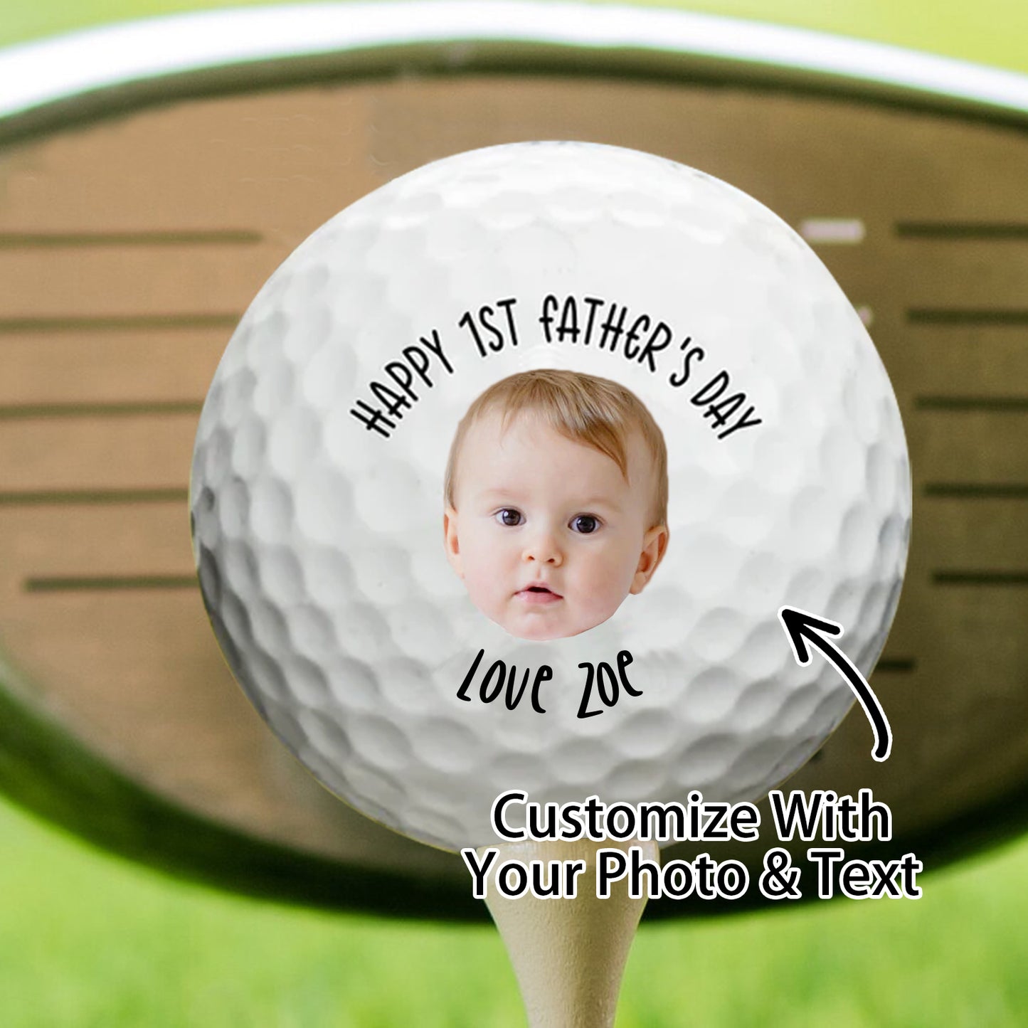 Custom Photo Golf Balls