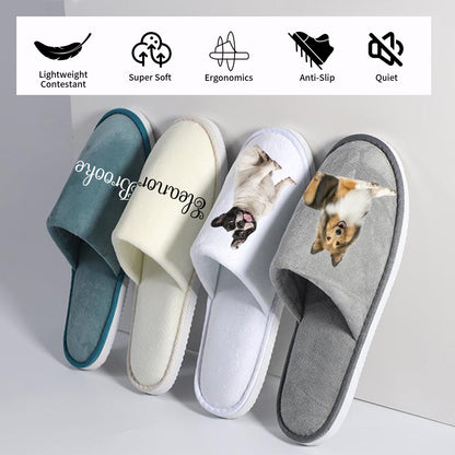 Personalized Bride Slippers