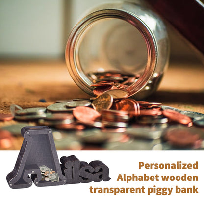 Large Capacity Letter Piggy Bank