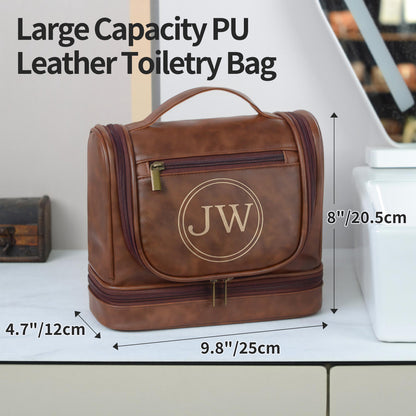 Personalized Hanging Toiletry Bag for Men