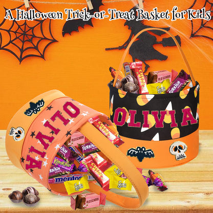 Personalized Halloween Trick or Treat Bags