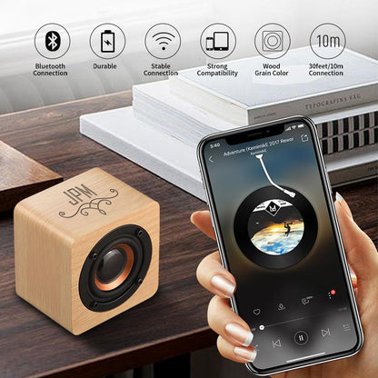 Personalized Wooden Bluetooth Speaker