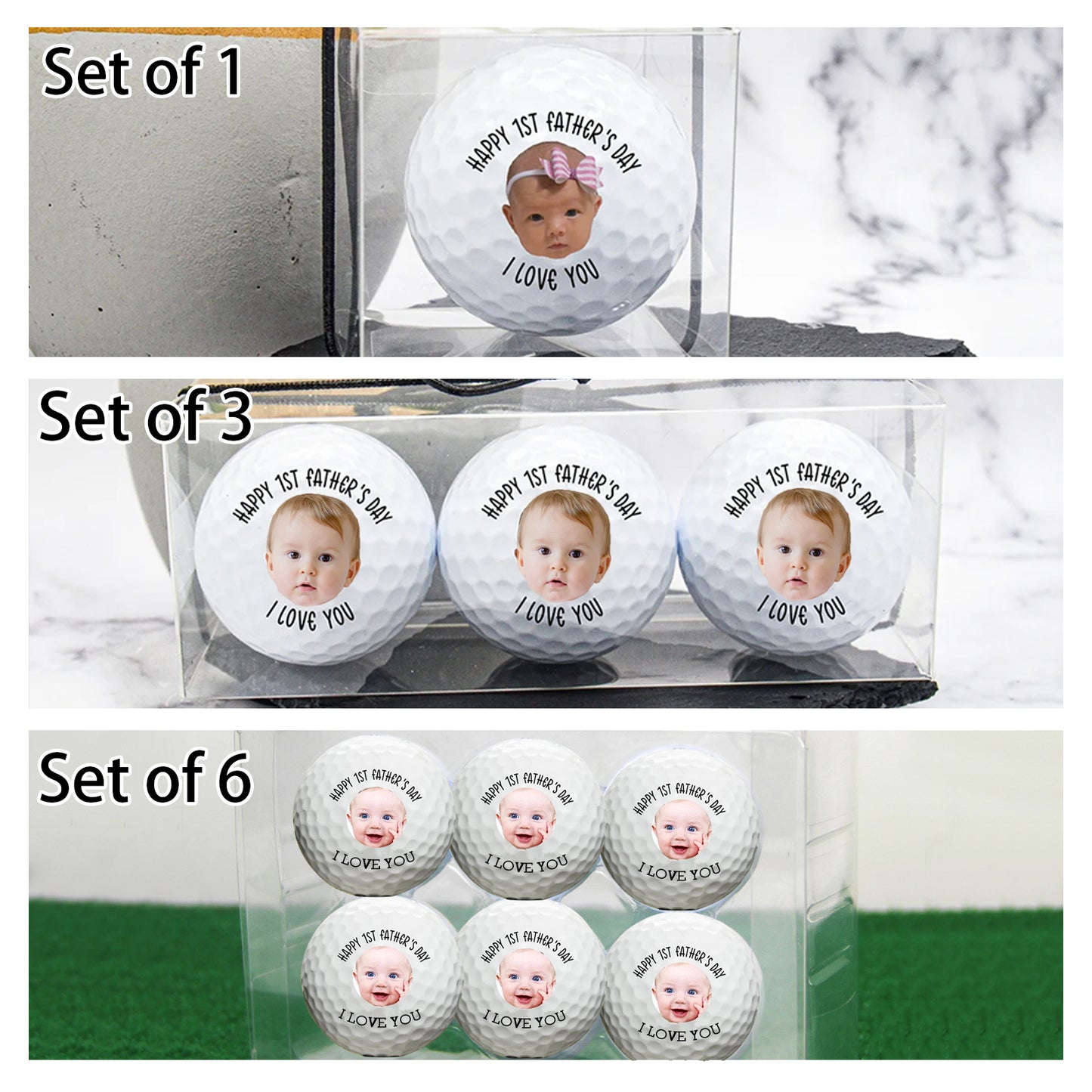 Custom Photo Golf Balls