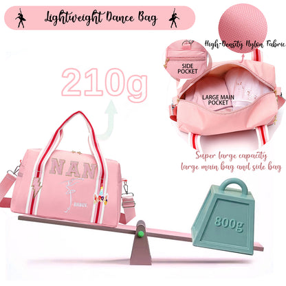 Personalized Kids Dance Ballet Bag