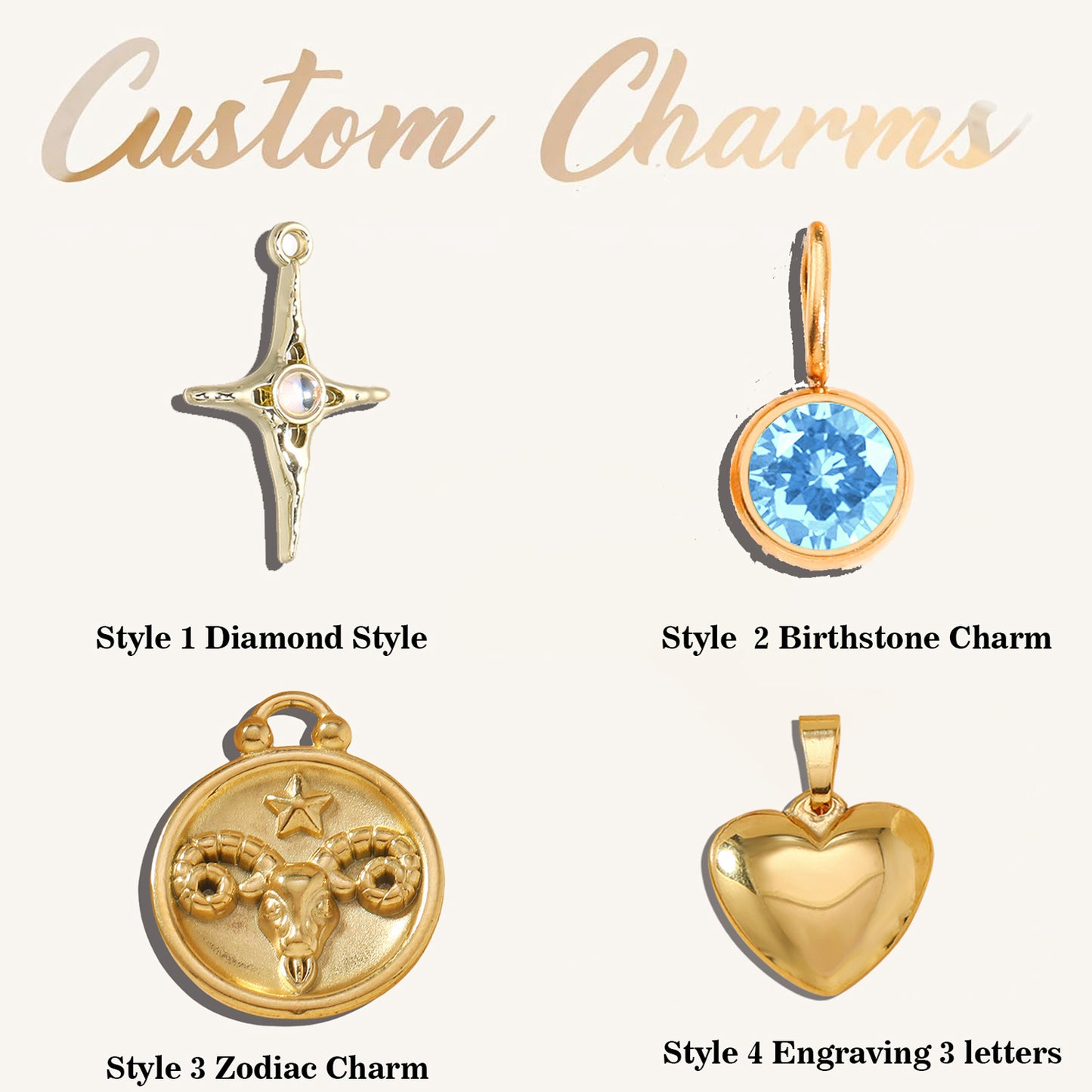 Custom Charm Accessory Necklace