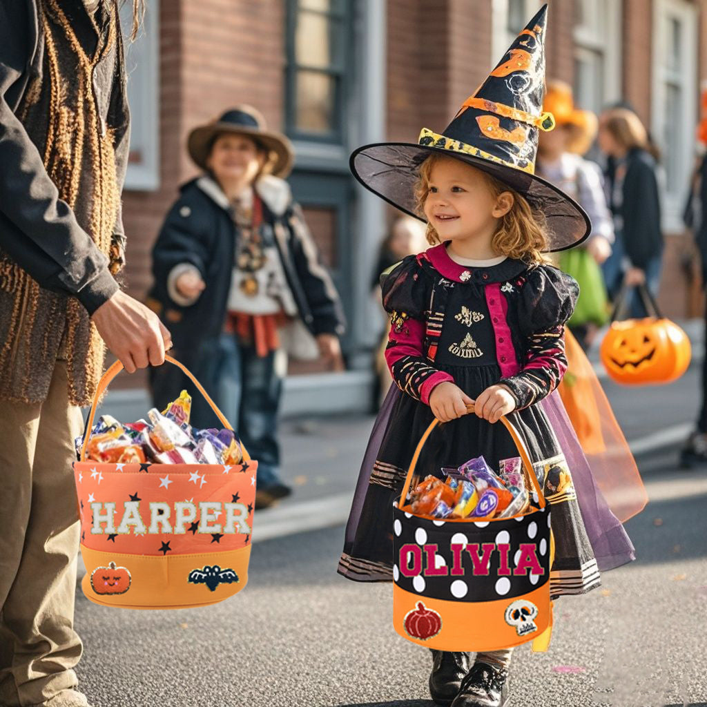 Personalized Halloween Trick or Treat Bags