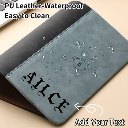 Personalized Leather 2 in 1 Mouse Pad