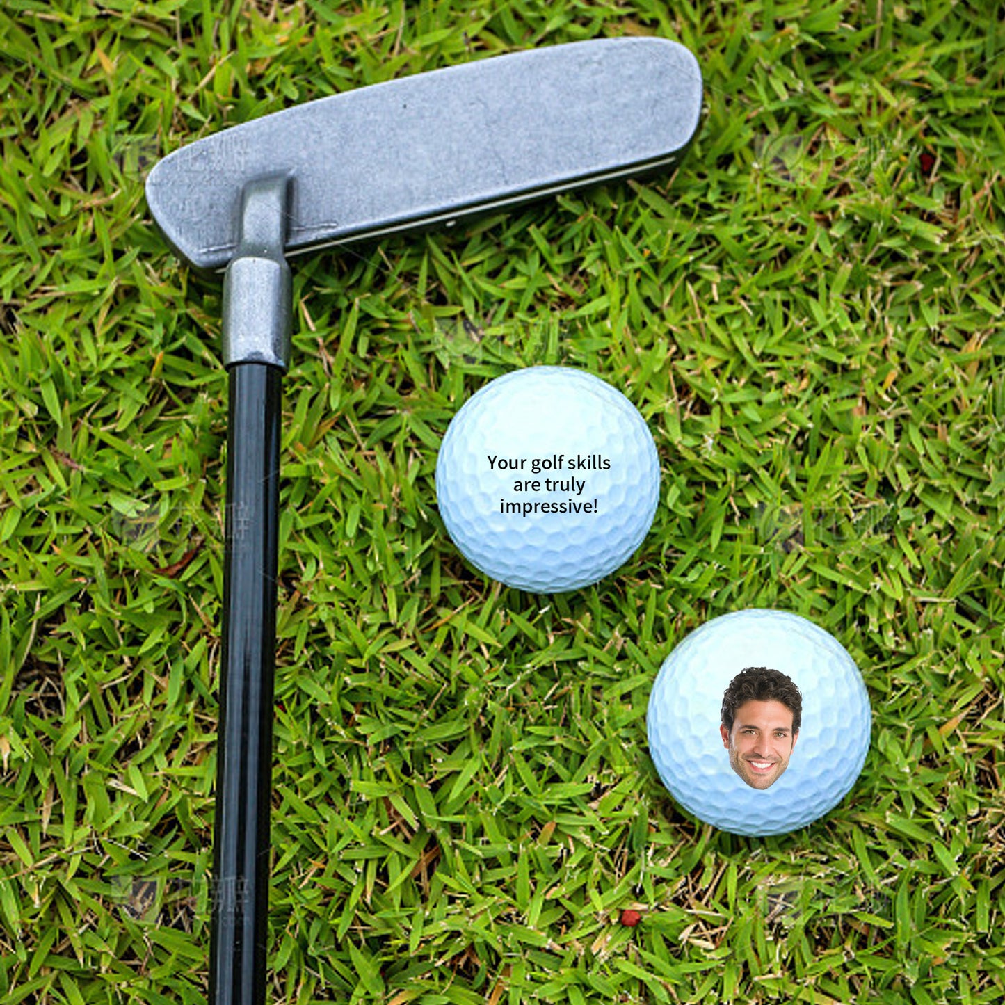 Personalized Golf Ball Gift, Custom Golf Ball, Personalized Text Funny Golf Balls