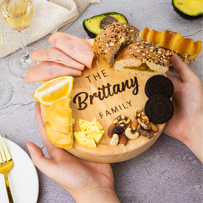 Personalized Charcuterie Board Gifts Set