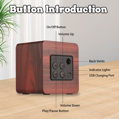 Personalized Wooden Bluetooth Speaker