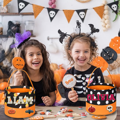 Personalized Halloween Trick or Treat Bags