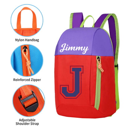 Custom Name School Backpack