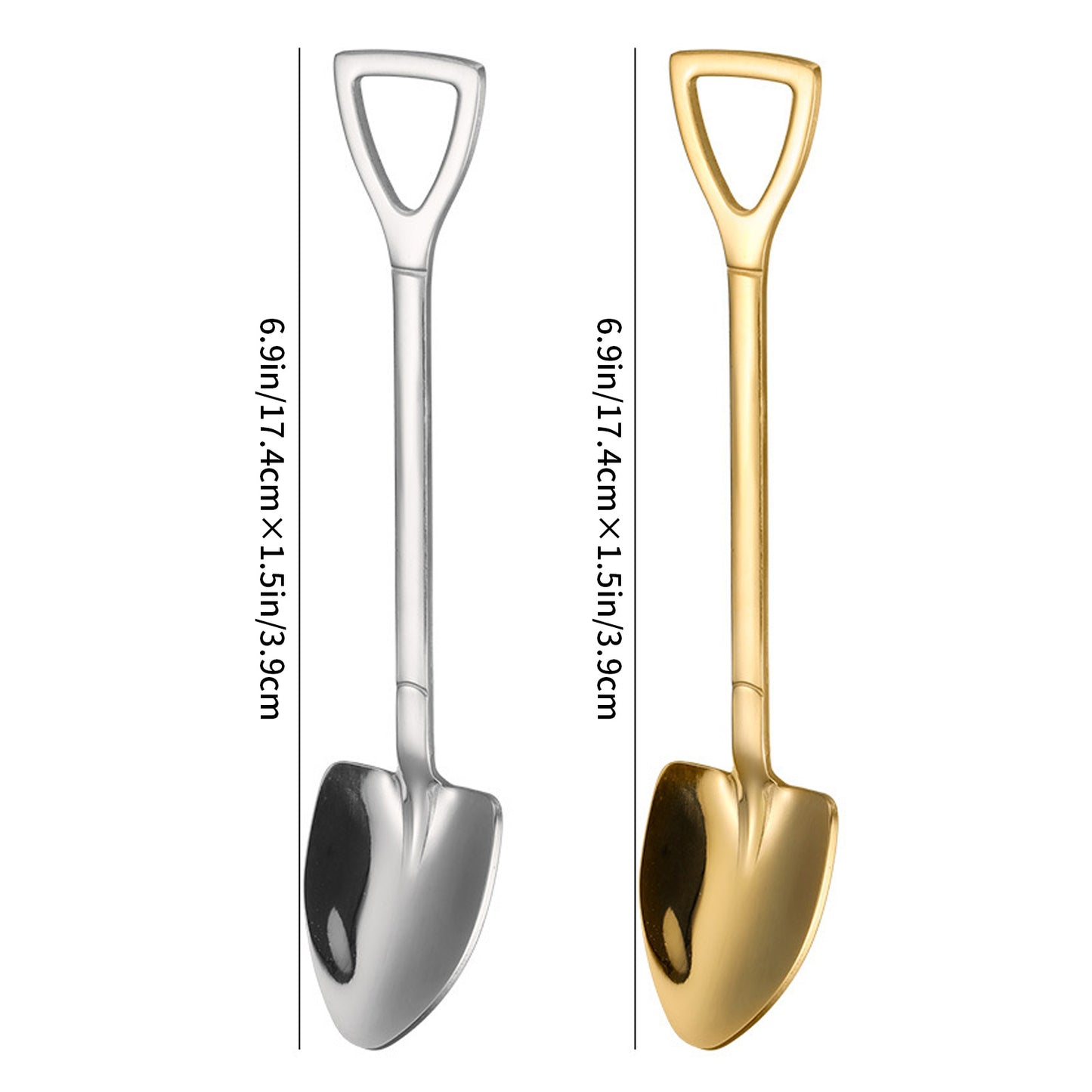 Personalized Stainless Steel Spoon Shovel丨Custom Men Ice Cream Spoon