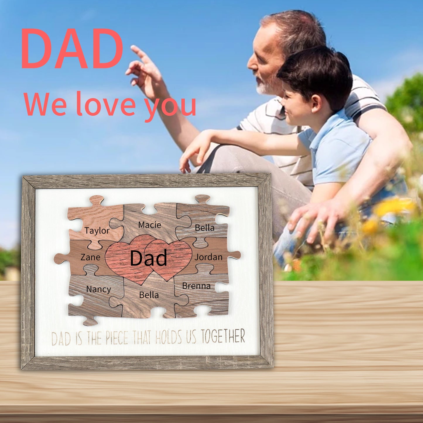 Personalized Dad Puzzles