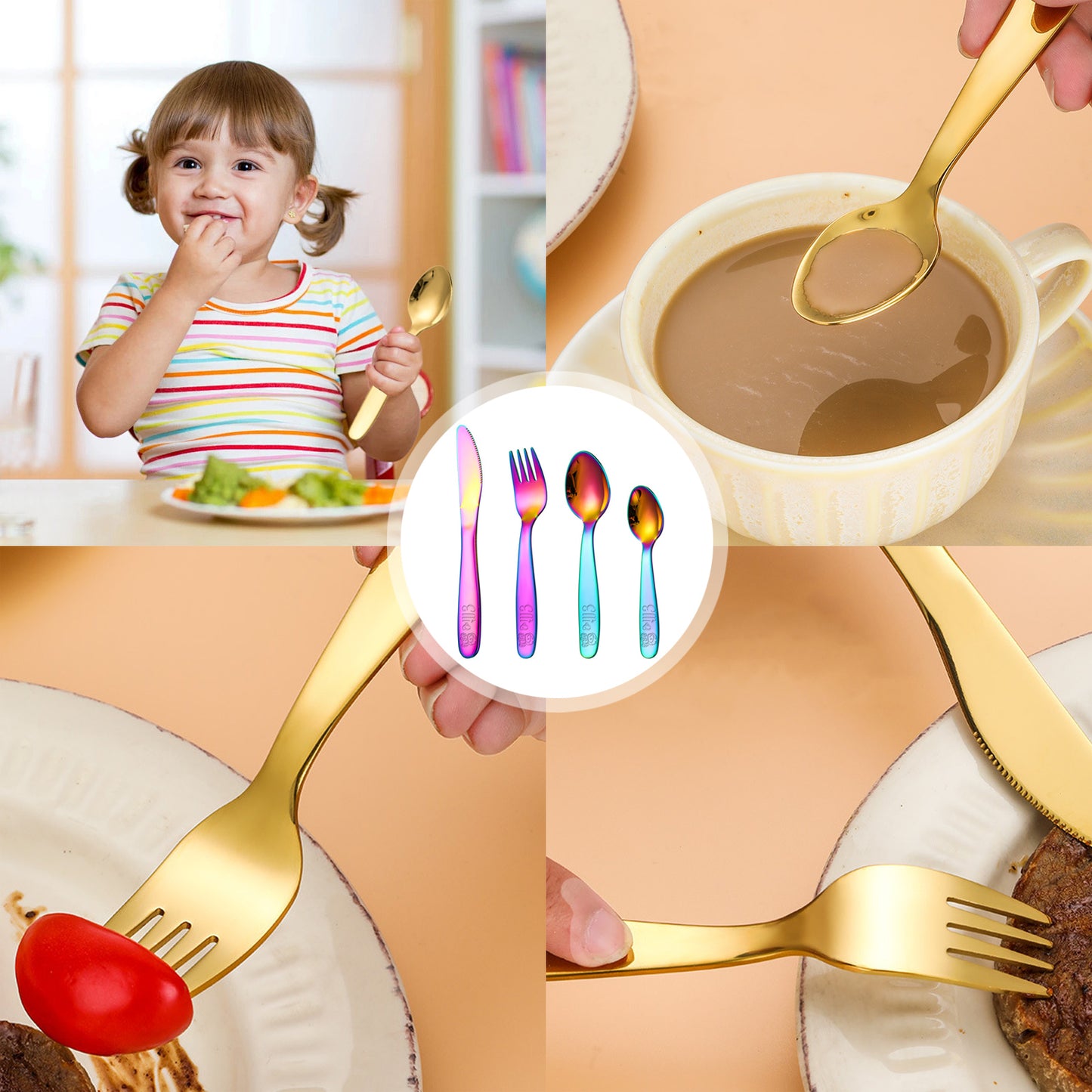 Vehicle Carrier Children's Tableware Set