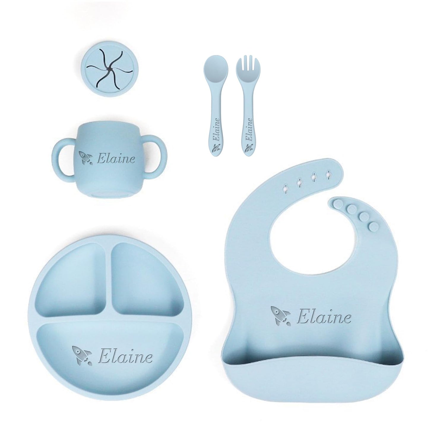 Custom Food-Grade Silicone Tableware Set