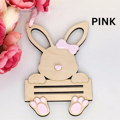 Personalized Easter Bunny Money Holder